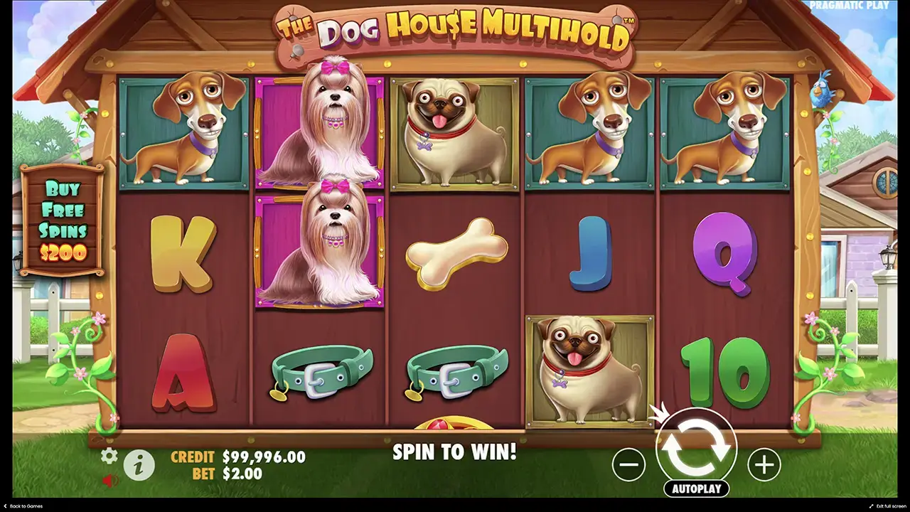 The Dog House Multihold играть в демо